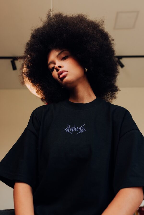 Guru Boxy Tee - Black - Image 2